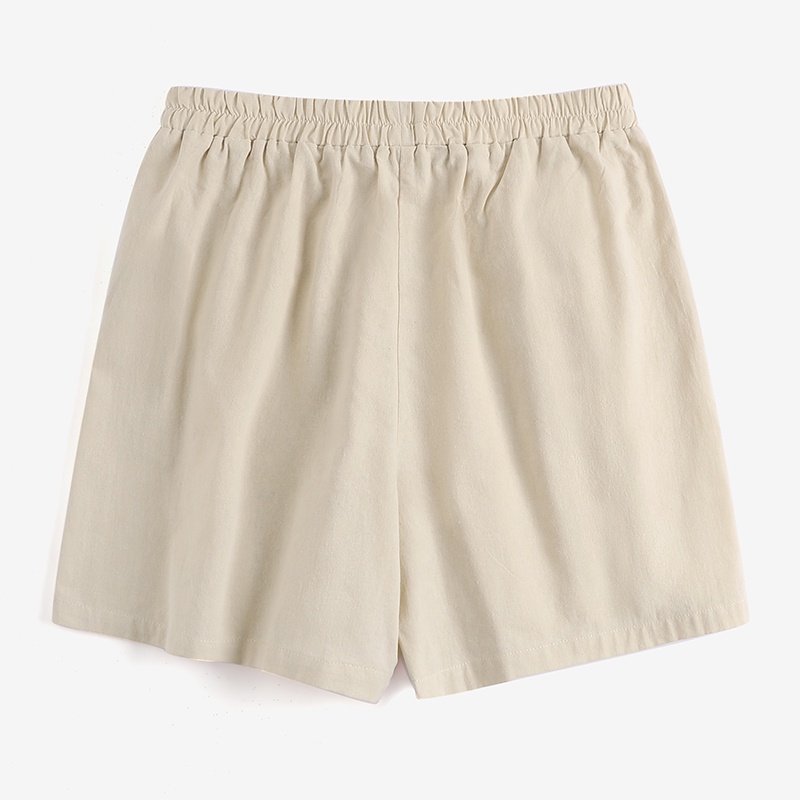 Quần ngắn Zanzea ống rộng lưng cao màu trơn thời trang dành cho nữ