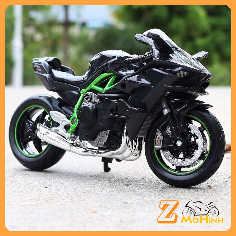 MÔ HÌNH XE MOTO Kawasaki H2R Huyền Thoại - MAISTO tỷ lệ 1:18