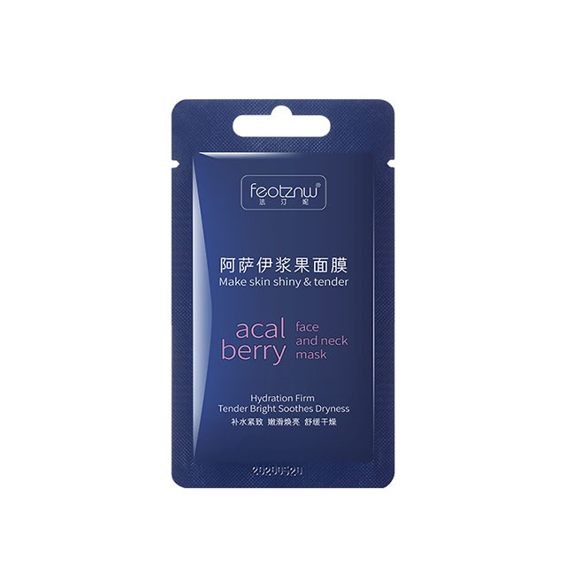 Mặt Nạ Ngủ Acal Berry Feotznw Dưỡng Ẩm Làm Săn Chắc Da Dạng Gói 7ml