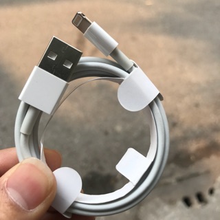 Cáp sạc iphone x lightning bóc máy xịn bh 12 tháng