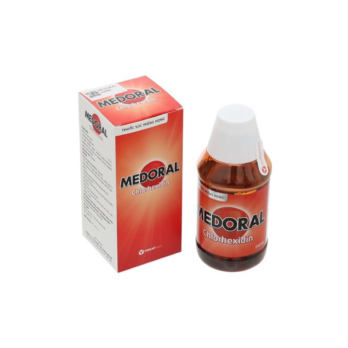 Nước súc miệng họng Medora chai 250ml