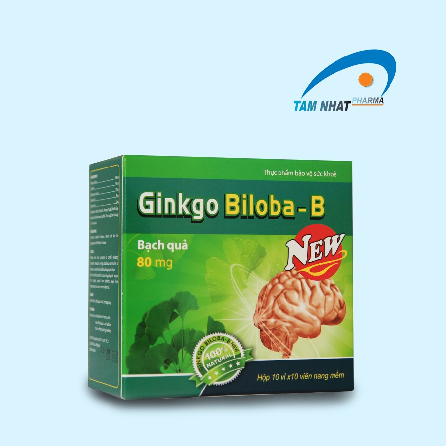 Viên Uống Bổ Não - Ginkgo Biloba 80mg