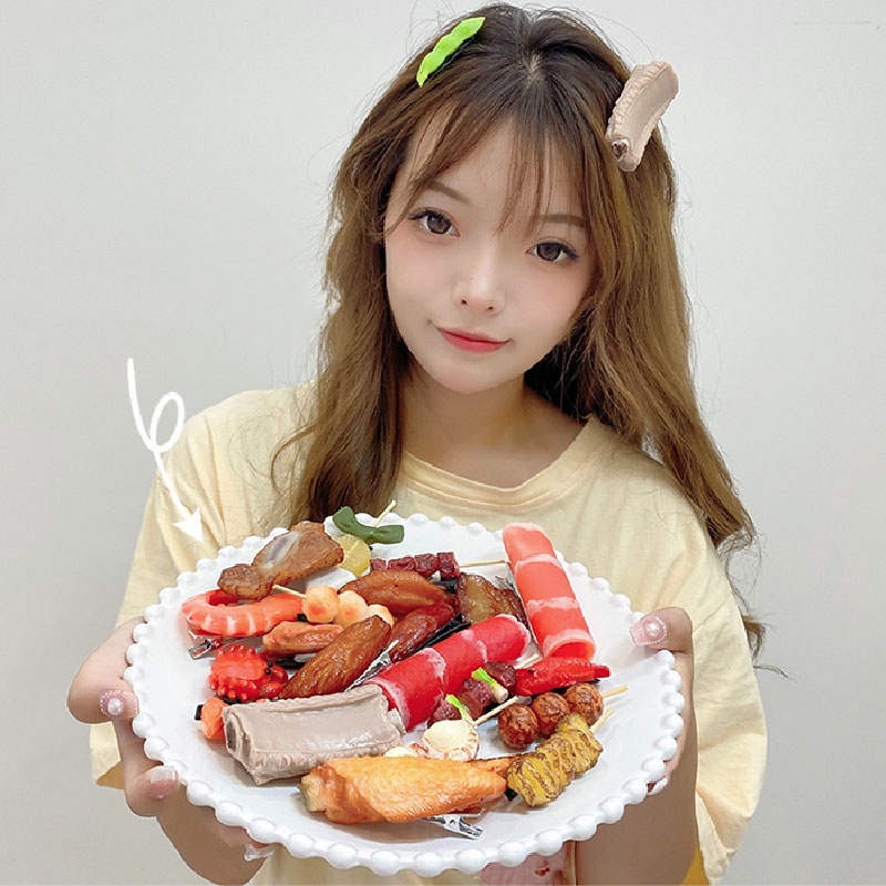 Kẹp tóc phong cách hoạt hình vui nhộn đáng yêu