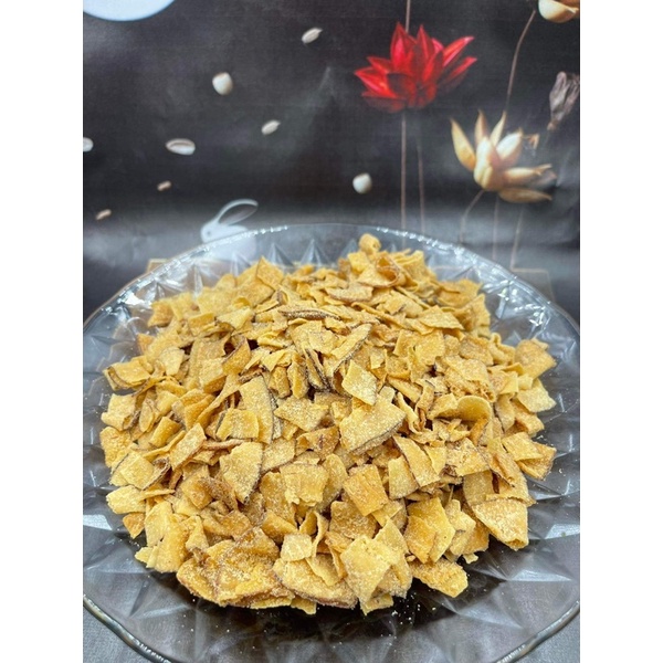 Dừa sấy giòn tẩm vị Cacao