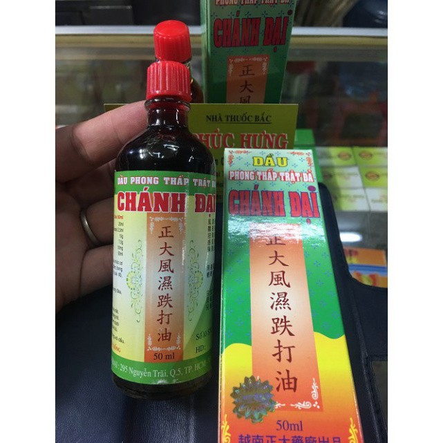Freeship Dầu phong thấp trật đả Chánh Đại_ 50ml
