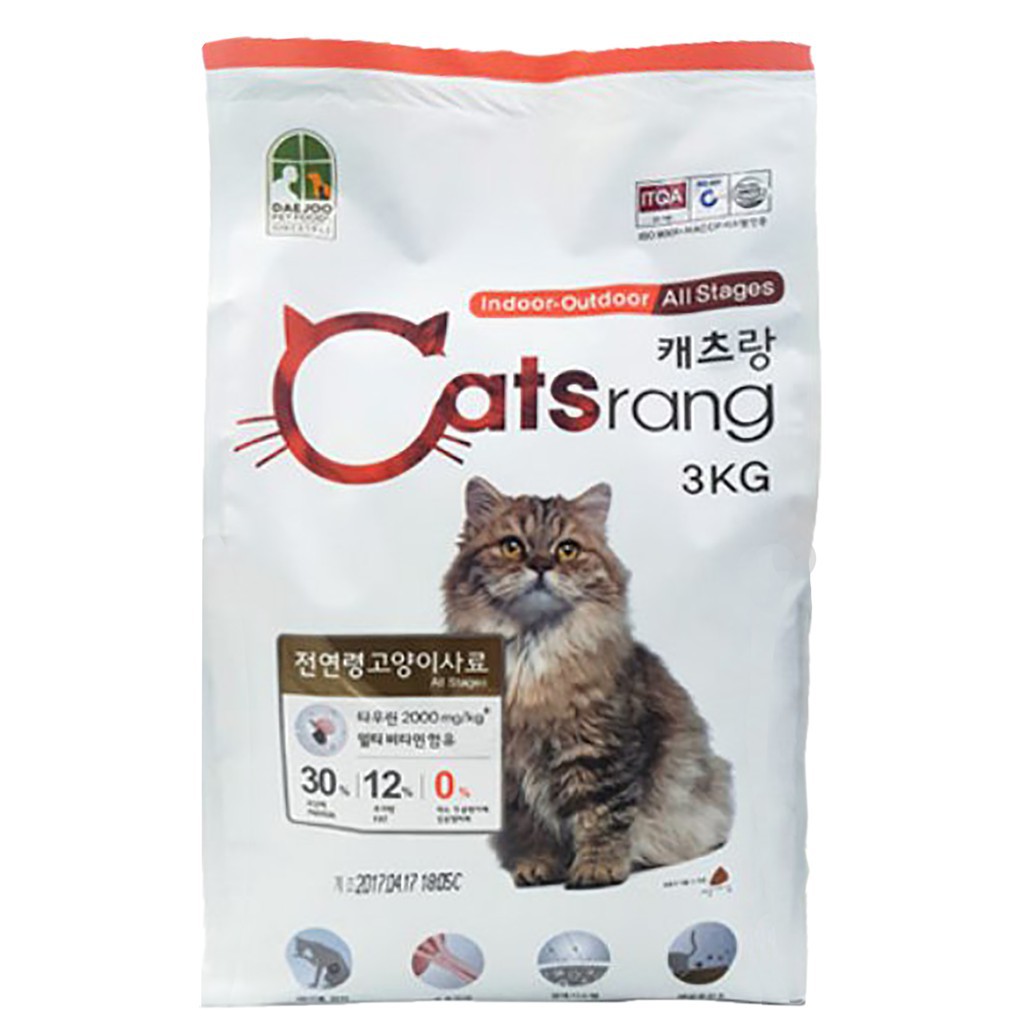Thức ăn cho mèo Catsrang 3kg