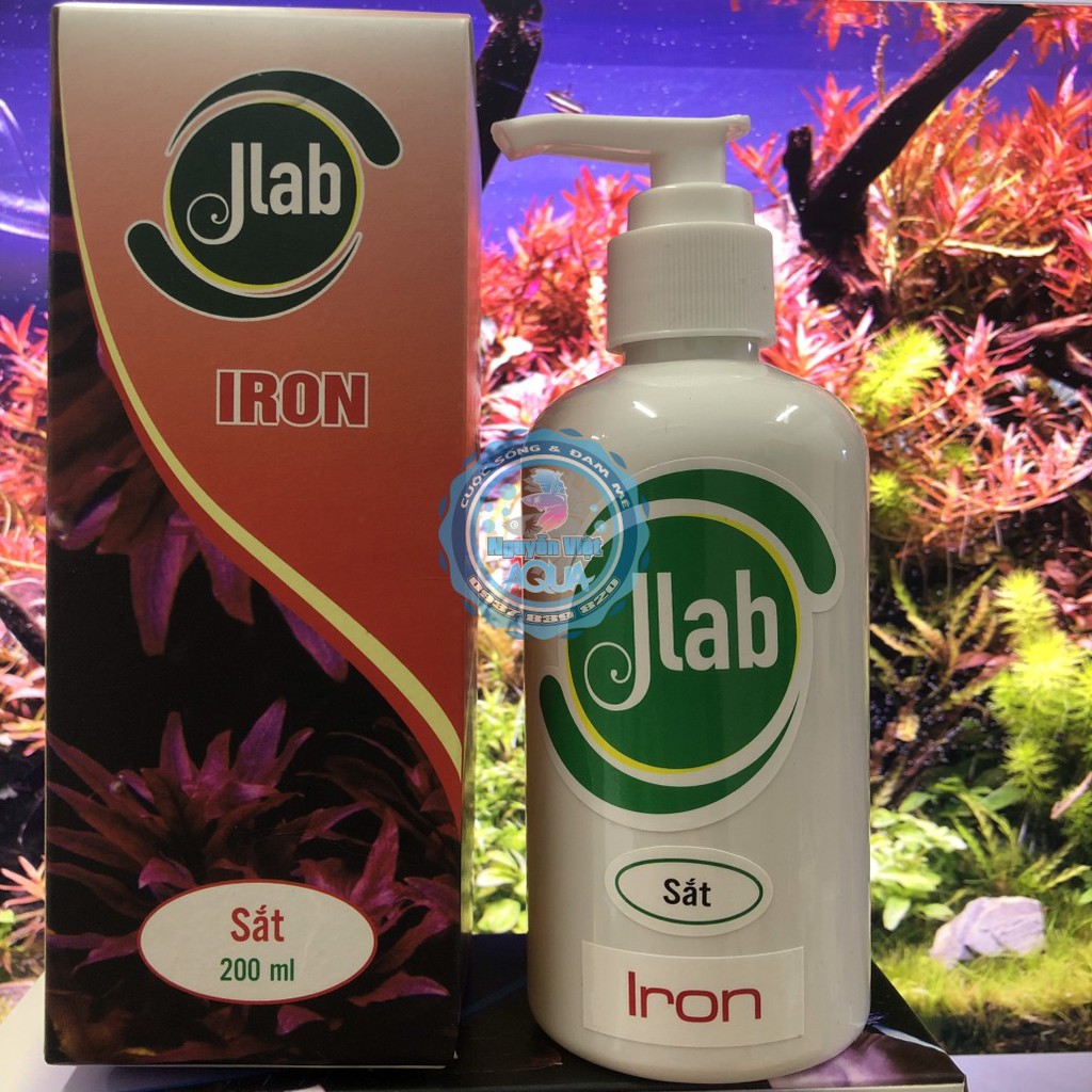 Phân nước bổ sung sắt Iron cho cây thủy sinh