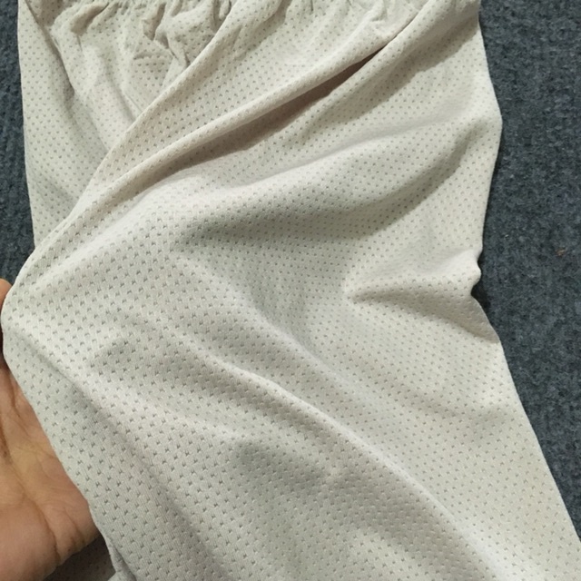 Quần alibaba ngố lửng chất cotton lưới có lỗ thông hơi thoáng mát cho bé trai, bé gái 10-20kg