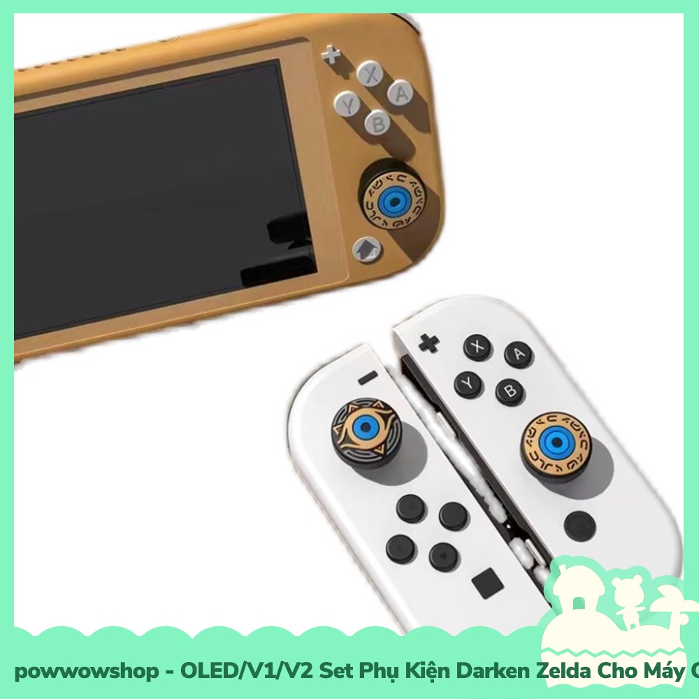 [Sẵn VN - Hỏa Tốc] OLED/Switch V1/V2 Set Phụ Kiện Case Ốp, Hộp Băng, Túi Máy Game Cho Máy Game Nintendo Switch Zelda