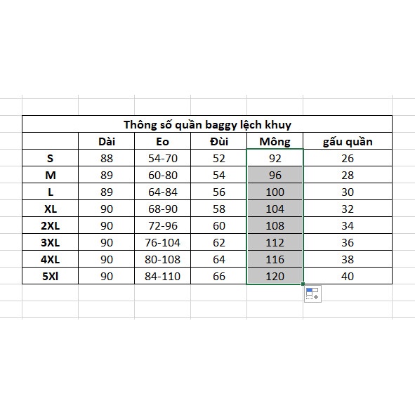 Quần baggy lệch khuy bigsize _ quần lung thun cạp cao _ BG01
