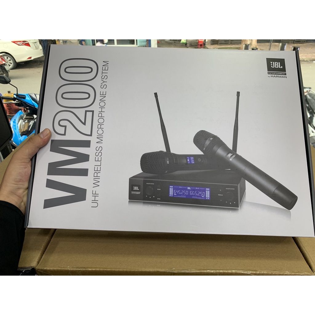 Micro không dây JBL VM200 - Hàng Chính Hãng Phân Phối PGI - Bảo hành 12 tháng