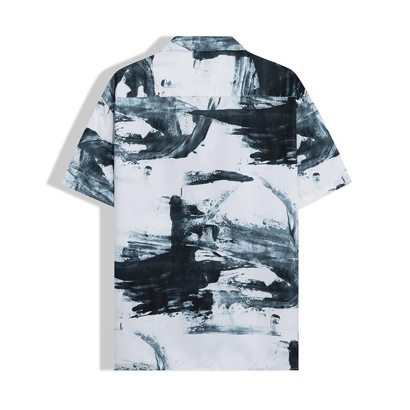 Áo Sơ Mi Nam ICON DENIM Tay Ngắn Cổ Vest Relax Fit Brush | BigBuy360 - bigbuy360.vn