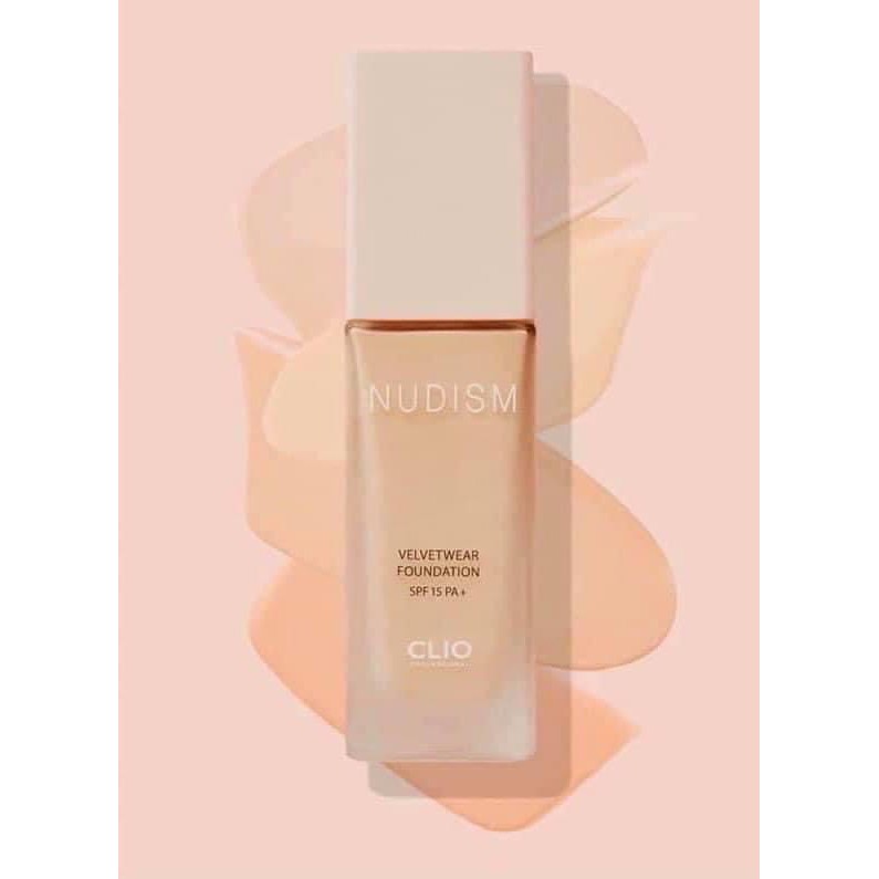 Kem nền Clio Nudism Velvetwear Foundation SPF15 PA 35 g | BigBuy360 - bigbuy360.vn