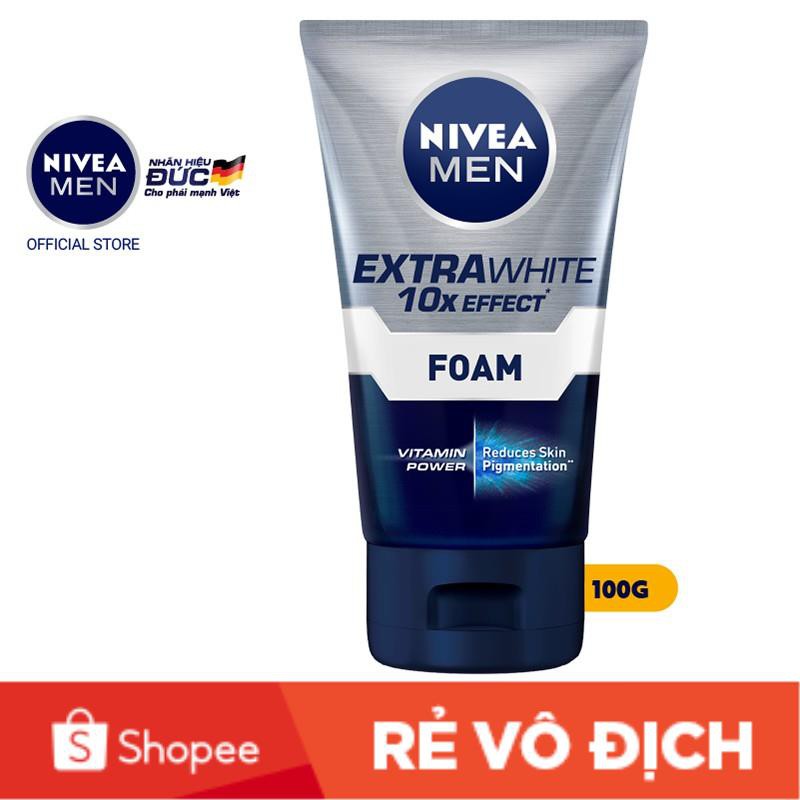 Sữa rửa mặt Nivea Men sáng da & sạch sâu 10 trong 1 (100g) - 88836