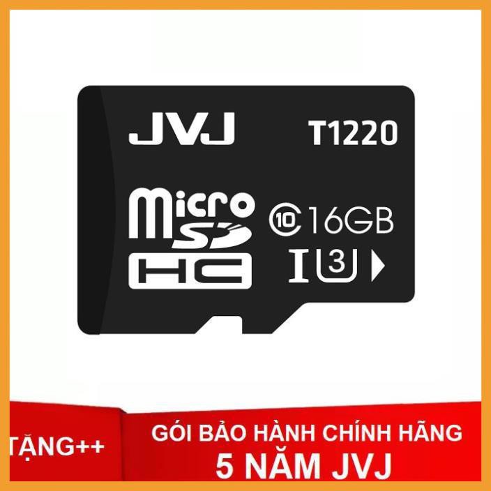 Thẻ nhớ JVJ 32GB/16GB/8GB/4GB tốc độ cao, bảo hành 1 năm chính hãng