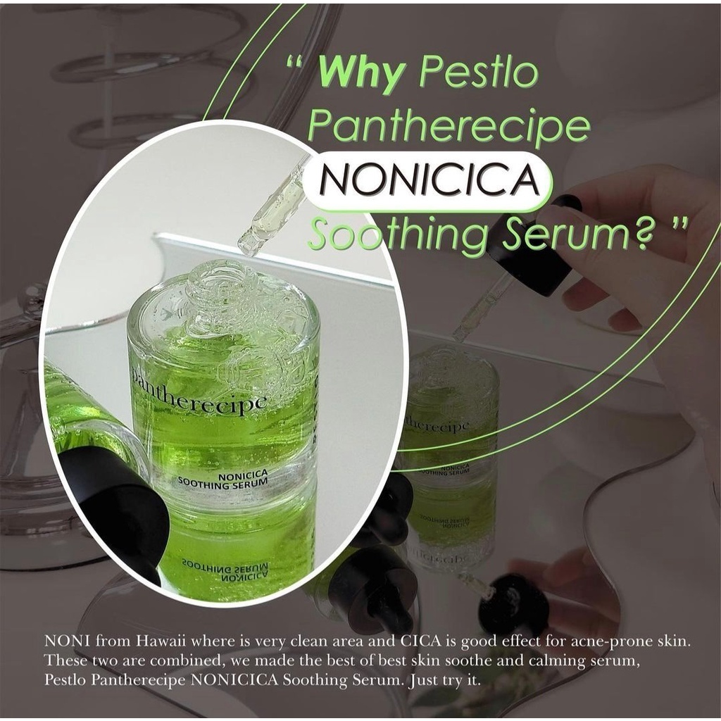 Tinh chất Pestlo Pantherecipe Nonicica Soothing Serum 30ml