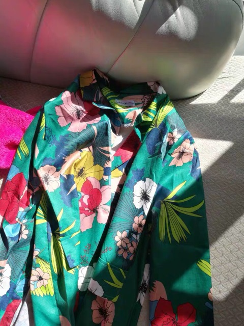 (MộcLan ORDER) áo véc hoạ tiết hoa bắt mắt | BigBuy360 - bigbuy360.vn