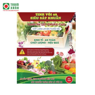 Tinh vôi sát khuẩn gói 1kg
