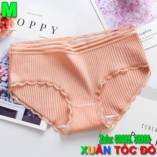 SỈ ZALO RẺ HƠN NHIỀU_ Quần Lót Tăm 10 Màu Viền Ren Mới M054 Size M | WebRaoVat - webraovat.net.vn