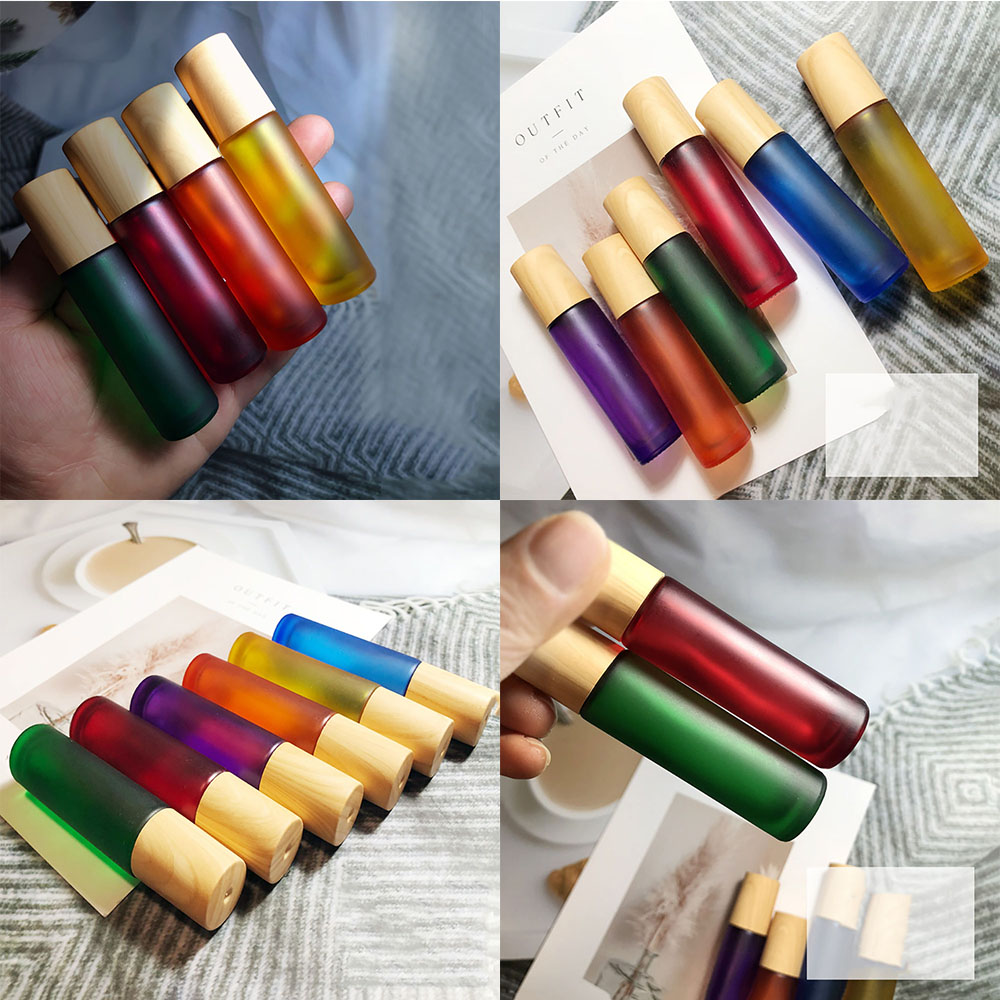 (Hàng Mới Về) Lọ Chiết Mỹ Phẩm Bằng Gỗ Dung Tích 10ml Tiện Dụng