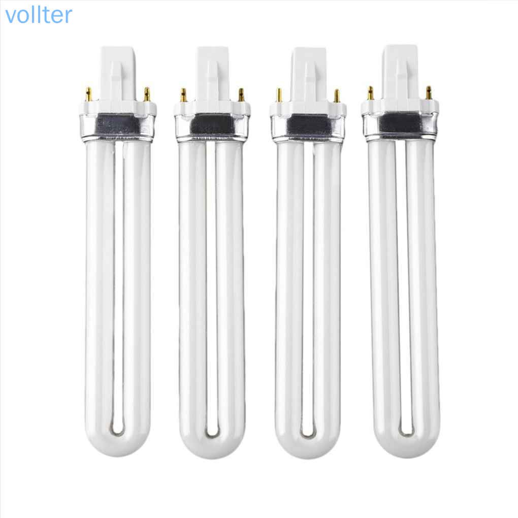 [Hàng mới về] Bộ 4 ống đèn UV 9w chuyên dụng dành cho máy sấy khô sơn móng tay