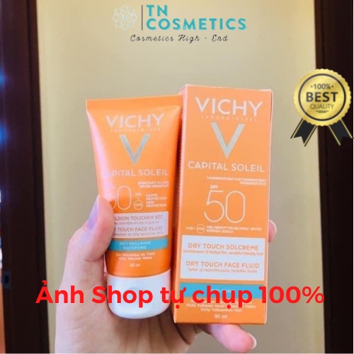 Kem Chống Nắng Vichy Emusion Ideal Soleil SPF50 Mattifying Face Fluid Dry Touch 50ml KCN1049