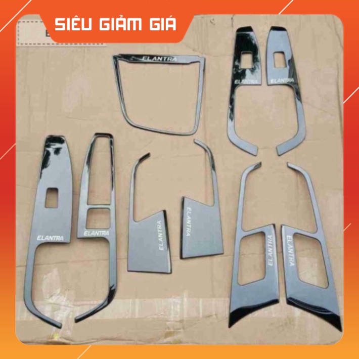 ELANTRA, Ốp nội thất titan xe Hyundai Elantra 2016 đến 2020 HÀNG CAO CẤP HÀNG CAO CẤP
