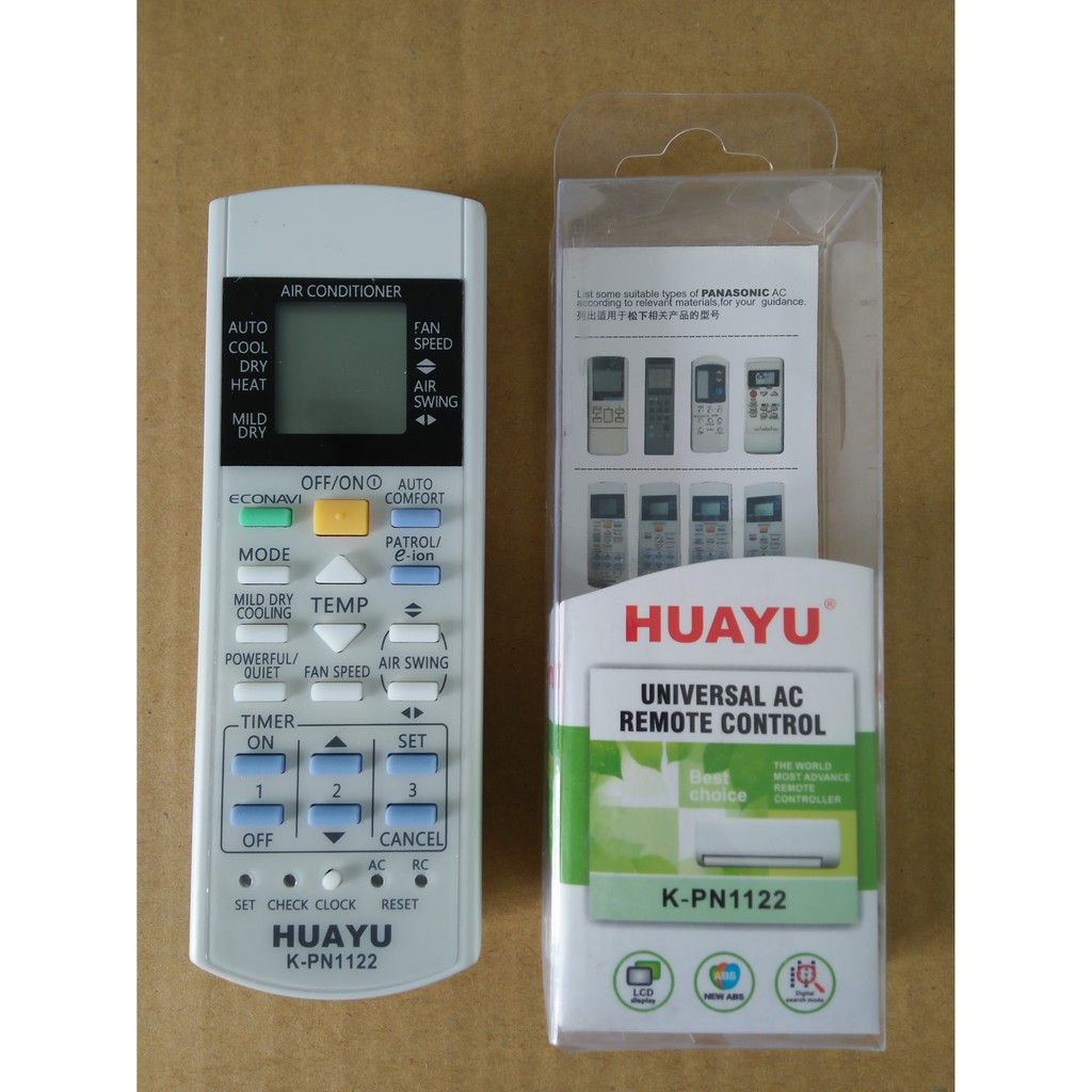 Remote điều khiển máy lạnh PANASONIC  - Remote điều khiển máy lạnh PANASONIC - Đức Hiếu Shop