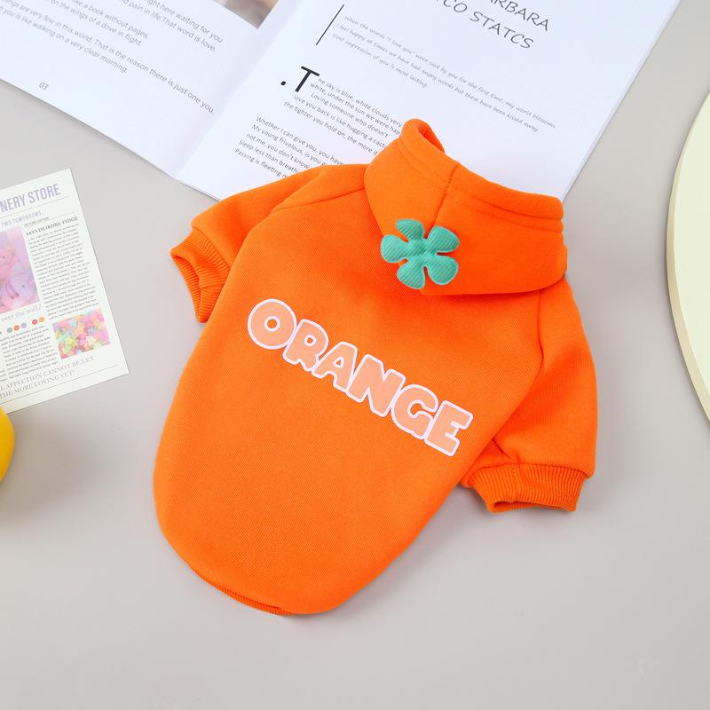 Quần áo chó mèo thú cưng: Áo hoodie hoa quả