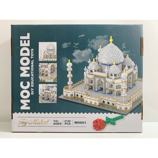 Đồ chơi lắp ráp kiểu lego lâu đài ,đền taj mahal xây dựng