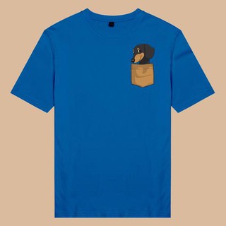 Áo thun unisex cotton in hình Pet lover Peekapoo - Dachshund