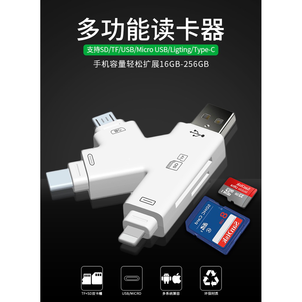 Đầu Đọc Thẻ Loại C Cho Apple Android | BigBuy360 - bigbuy360.vn
