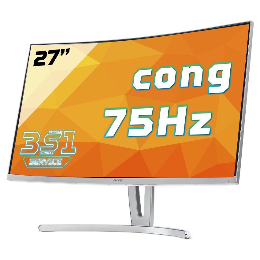 Màn hình cong Acer ED273 27&quot; VA 75Hz FreeSync