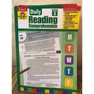 DAILY READING COMPREHENSION 1-8