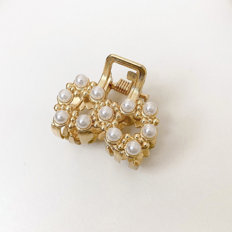 Kẹp Tóc Kim Loại Mini Hình Vương Miện Thời Trang Hàn Quốc