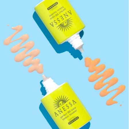 Kem Trang Điểm BB Chống Nắng Anessa Tông Màu Sáng SPF50+/PA++++ 25ml Perfect BB Base Beauty Booster Light Chính Hãng