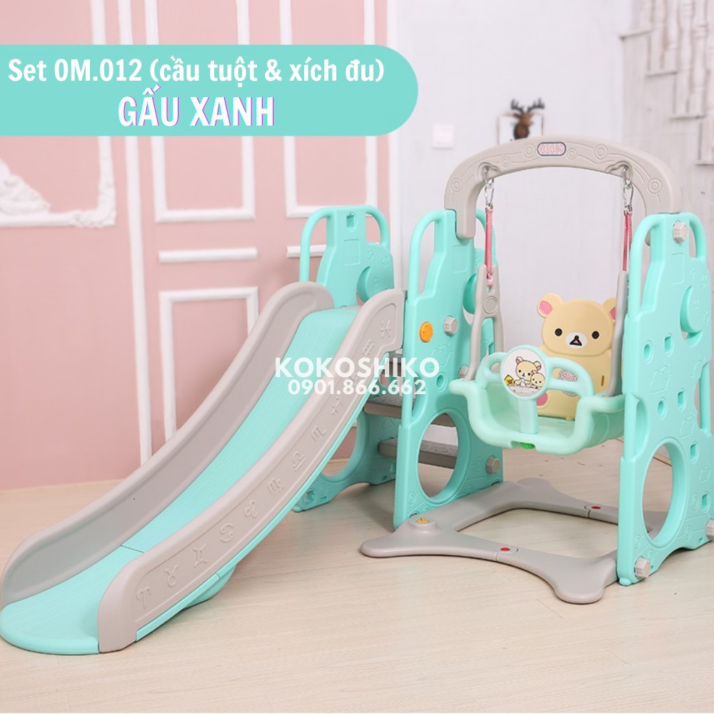 Bộ cầu tuột xích đu cho bé Cody Baby OM.012