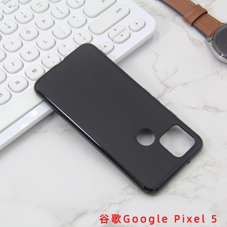 [Loại Tốt-Ảnh Thật] Ốp lưng Google Pixel 5 Dẻo Đen Nhám Mịn