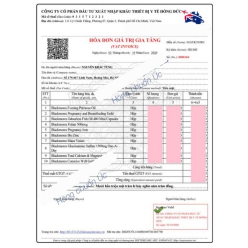 Tinh dầu hoa anh thảo Blackmores Evening Primrose Oil + Fish Oil 1000mg 100 viên