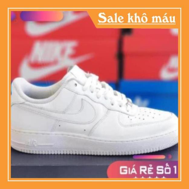 [Sale 3/3] [ Chính Hãng] Giày Nike Air Force I low trắng, nhiều size real 2hand Sale 11