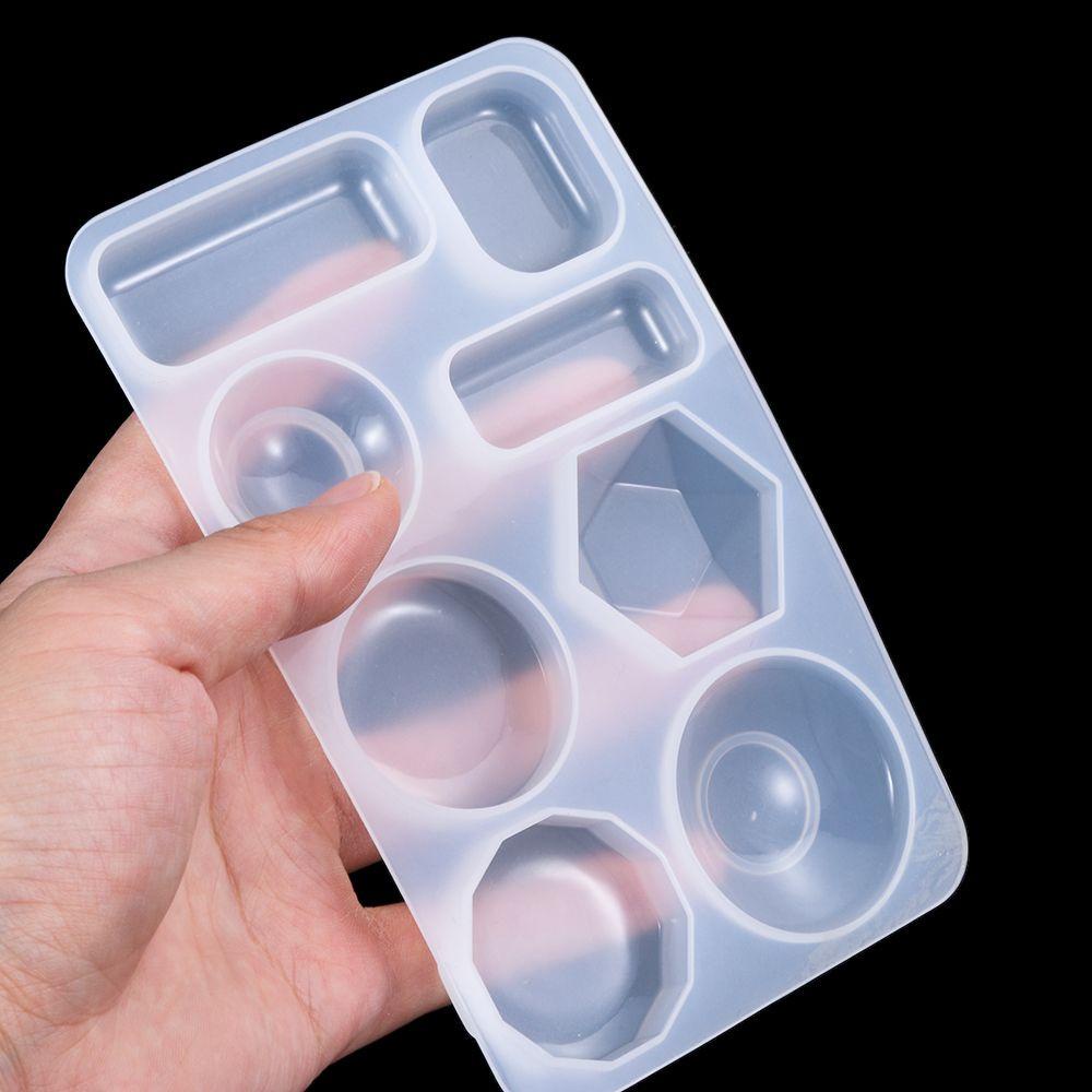Khuôn Silicone Làm Mặt Vòng cổ Bằng Resin Trong Suốt