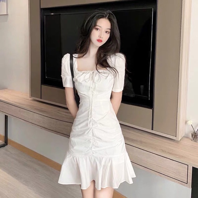 VÁY NỮ THUN ĐUÔI CÁ