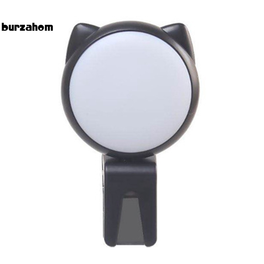 Đèn led chụp ảnh hình tai mèo gắn điện thoại di động tiện lợi