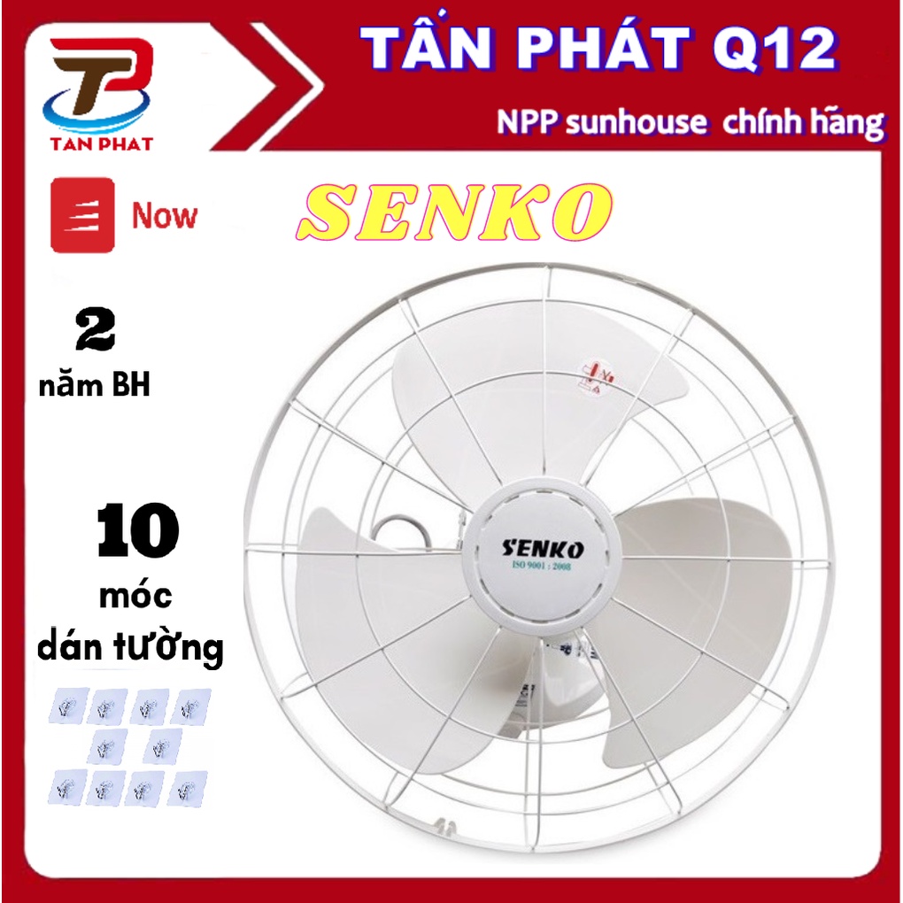 Quạt đảo trần senko TD105 có hình thật BH 2 NĂM (tặng 10 móc dán tường)