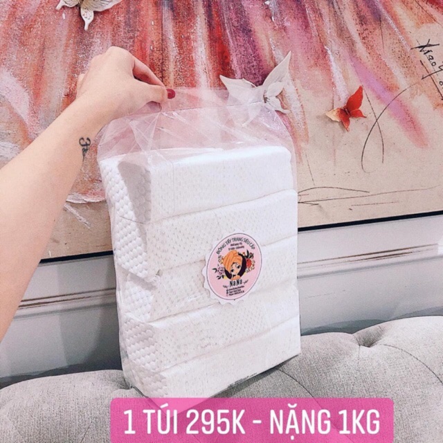 Bông Tẩy Trang Siêu Cấp 1000 Miếng 295K