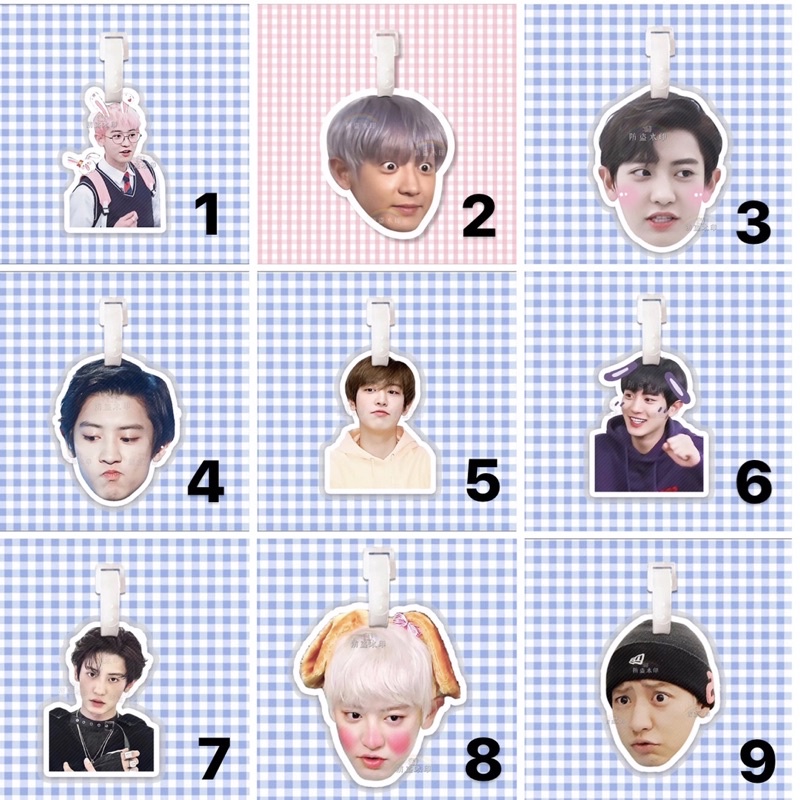 Thẻ treo balo EXO Chanyeol
