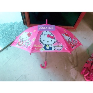 Ô Dù Che Nắng Mưa Cho Bé Hàng Loại 1, Ô Che Mưa Siêu Nhân Elsa Hello Kitty