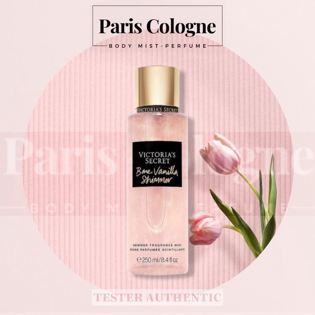 Xịt thơm toàn thân kim tuyến Bare Vanilla Shimmer