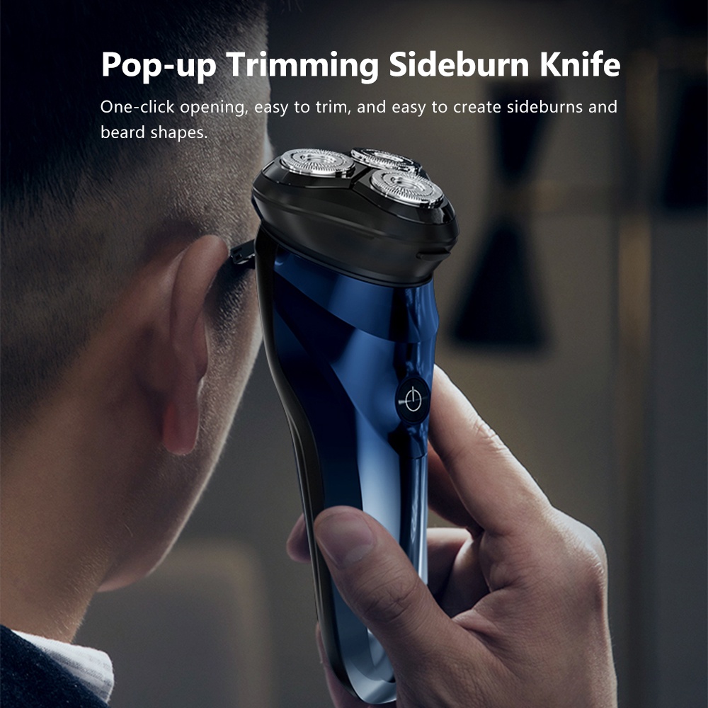 Xiaomi Youpin Máy cạo râu thông minh có thể sạc lại bằng cổng USB cho nam