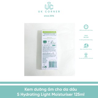[Bill UK] Kem dưỡng cấp nước Simple Hydrating Light Moisturiser (da dầu)